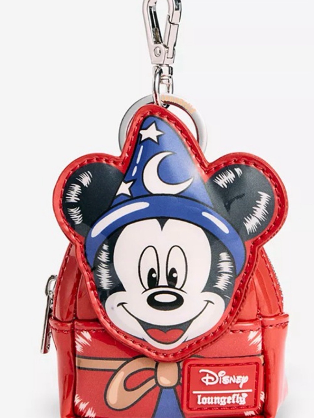 Loungefly Disney Macy's Sorcerer's Apprentice Mickey Bag Charm NWT